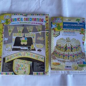 Baby Shower At The Office Cubical Decor And Party Favor Box Cake $15.00